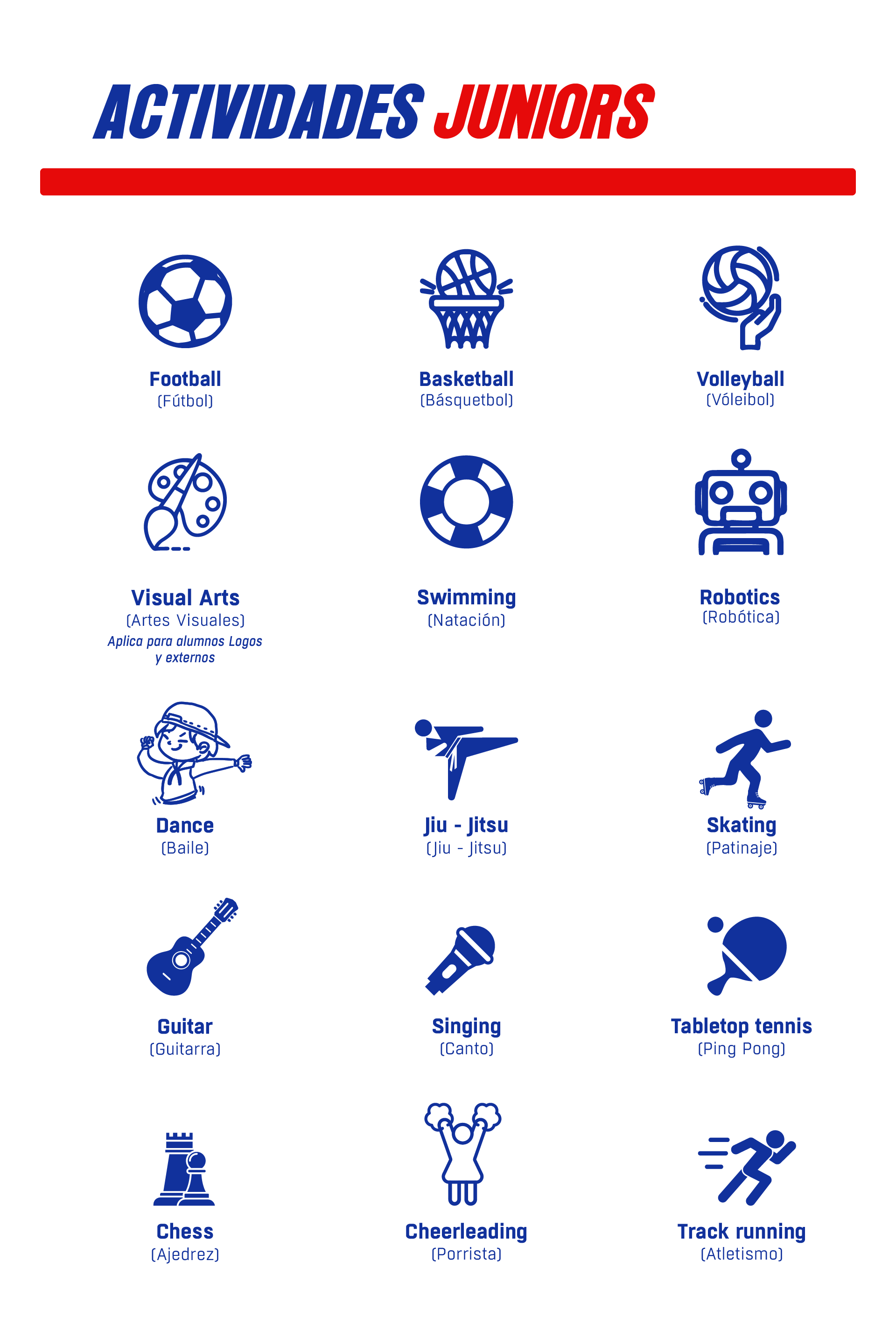 ACTIVIDADES-JUNIORS